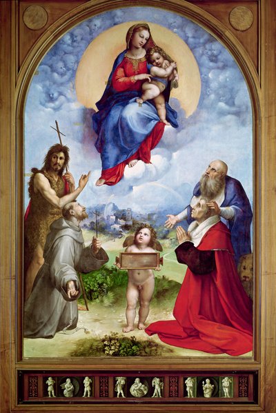 The Foligno Madonna, c.1511-12 by Raffaello Sanzio Raphael